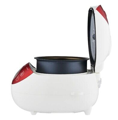 CUCKOO CR-0351F - Reiskocher - 425 Watt - 0,54 L - 3D Heizmethode - weiß/rot